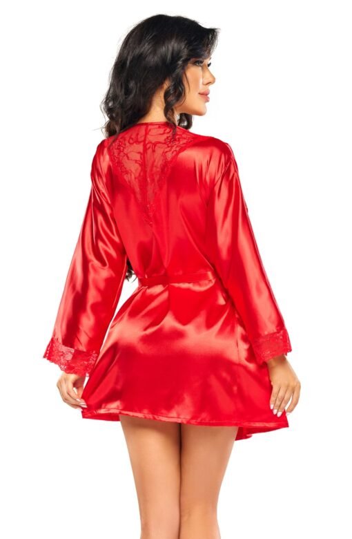 Beauty Night BN6670 Sherie Peignoir Red - Image 6