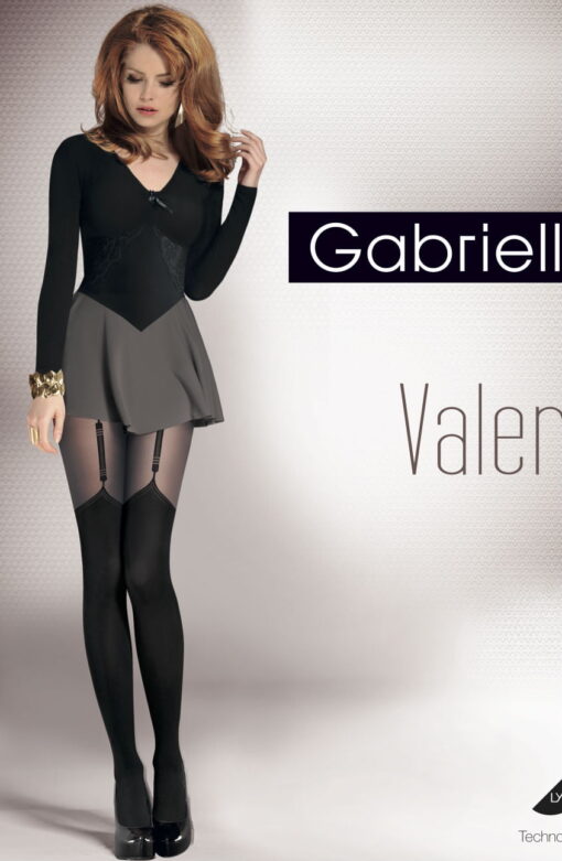 Gabriella Fantasia Valery Tights Black - Image 2