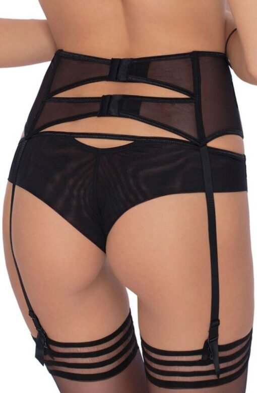 Roza Ilaris Suspender Belt Black - Image 2