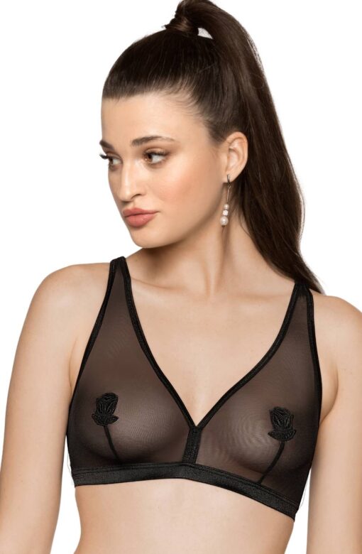 Roza Lisbet Black Soft Cup BRA - Image 8