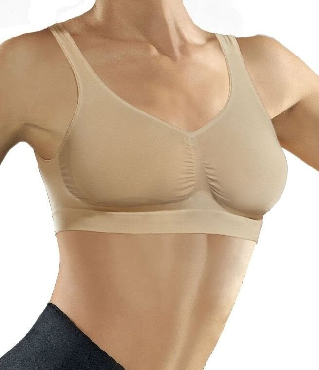 Control Body 110621 Medium Compression Push Up Bra Skin