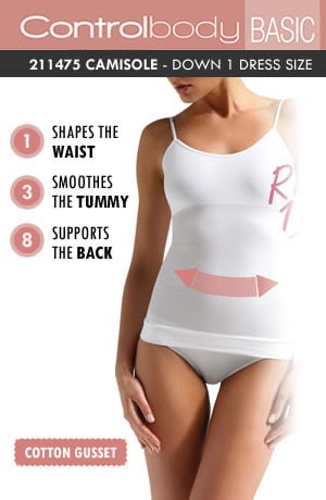 Control Body 211475 Shaping Camisole Nero - Image 4