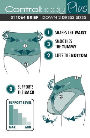 Control Body 311064 Shaping Brief Skin - Image 3