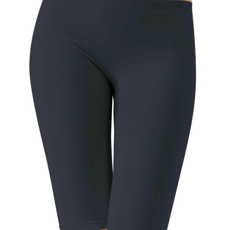 Control Body black knee-length shaping leggings with high waistband, available in L/XL, M/L, S/M