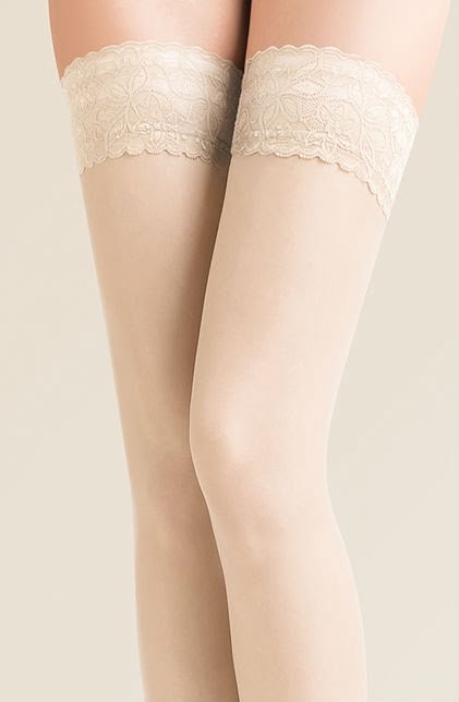 Gabriella Calze 200 Hold Ups Ivory - Image 2