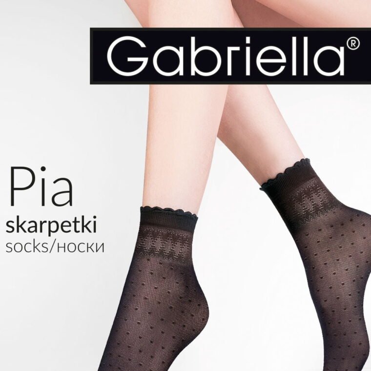 Gabriella Pia Socks Black
