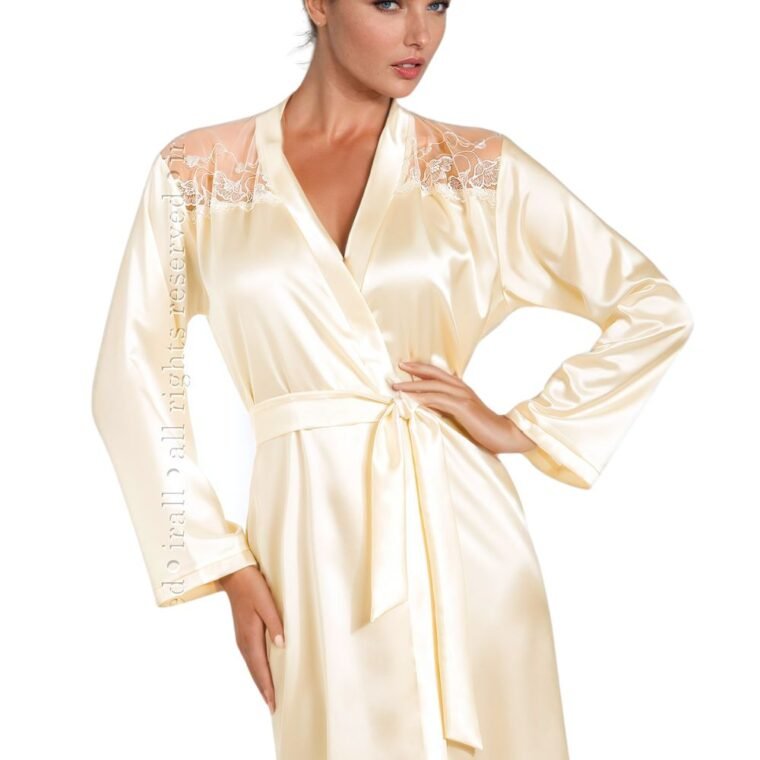 Irall Daphne Dressing Gown Cream