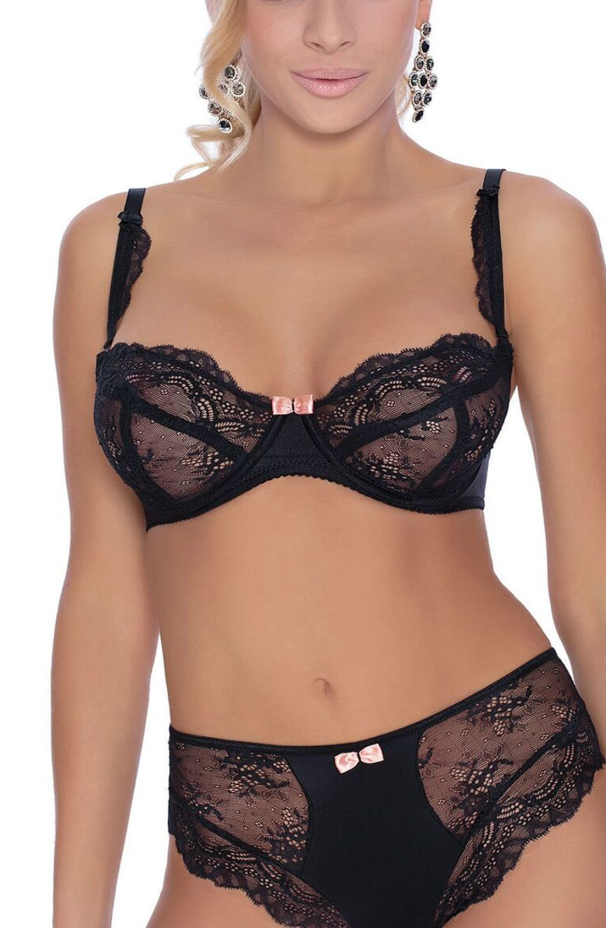 Roza Ambre Soft Cup Bra Black - Image 2