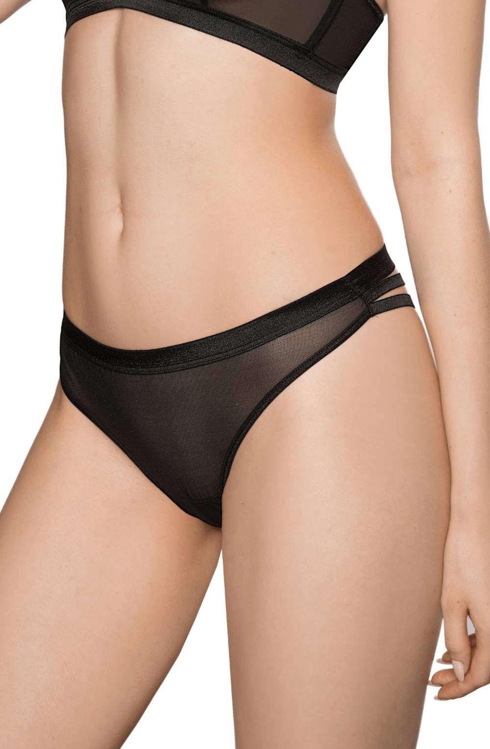 Roza Lisbet Black THONG - Image 5