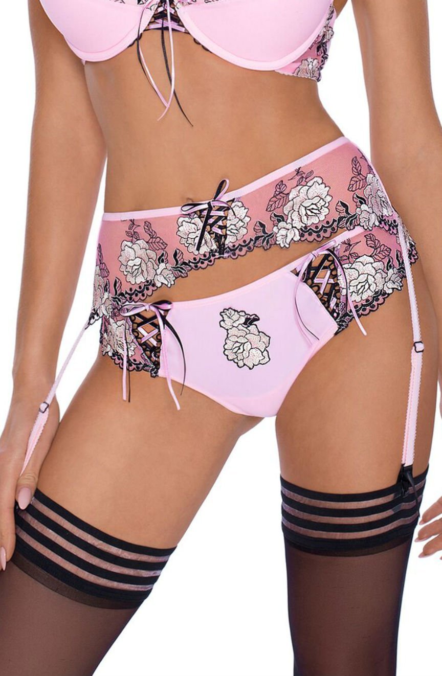 Roza Natali Pink Susp Belt - Image 2