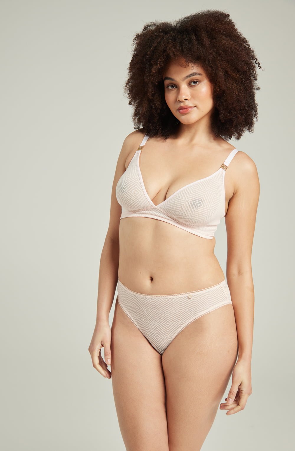 The Second Skin Stretch Easy Does It Bralette Blush Pink - Image 7