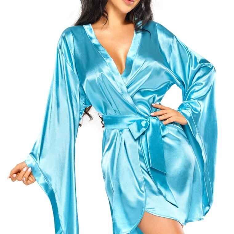 Beauty Night BN6666 Samira Peignoir Turquoise