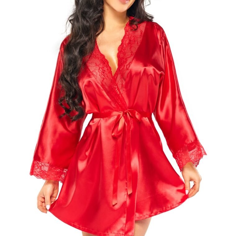 Beauty Night BN6670 Sherie Peignoir Red