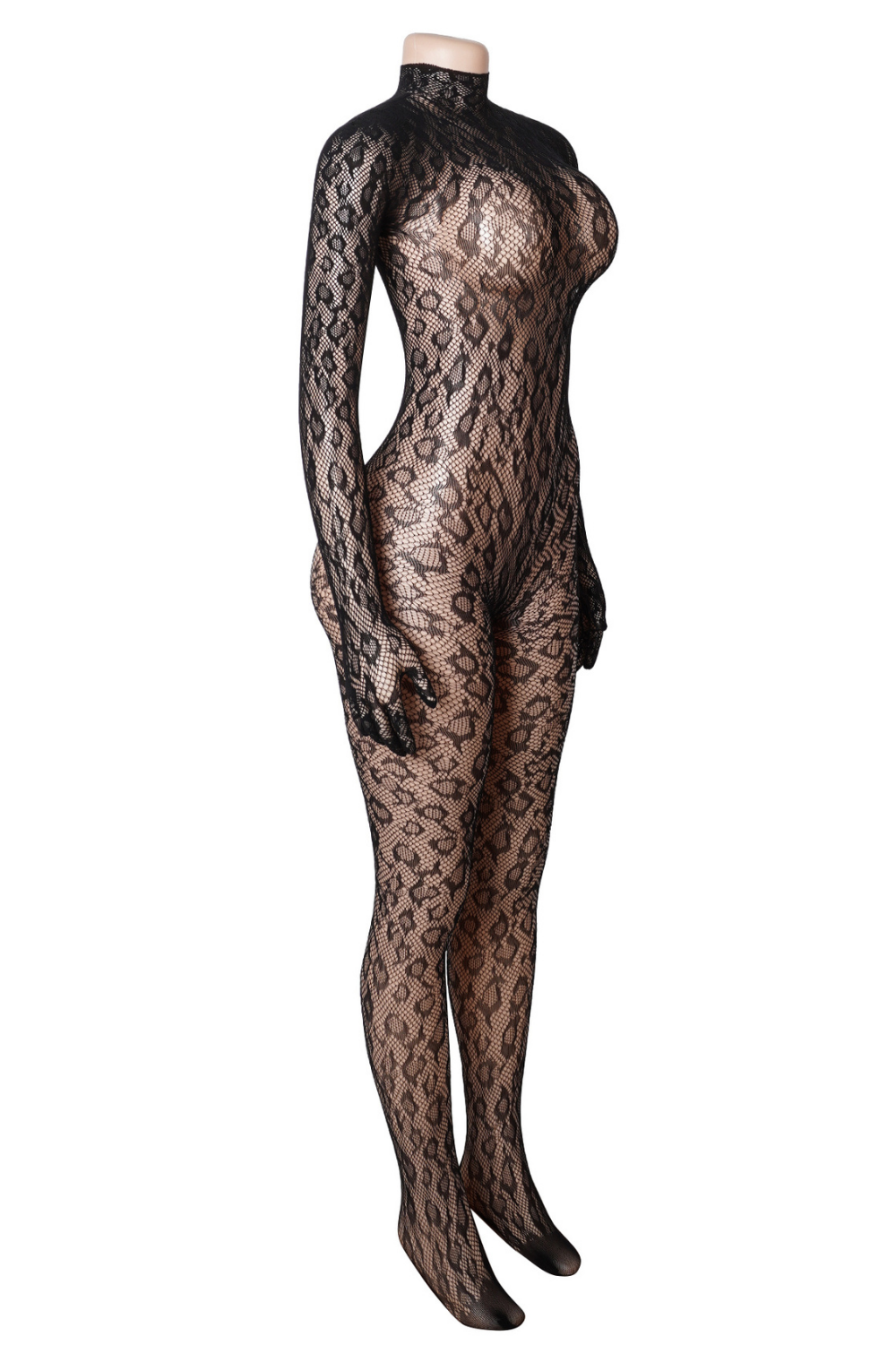 YesX YX749 Body Stocking Black - Image 5