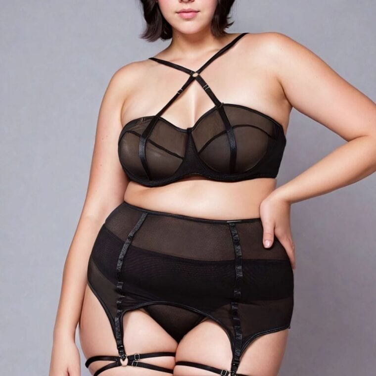 YesX YX868Q Three Piece Bra Set