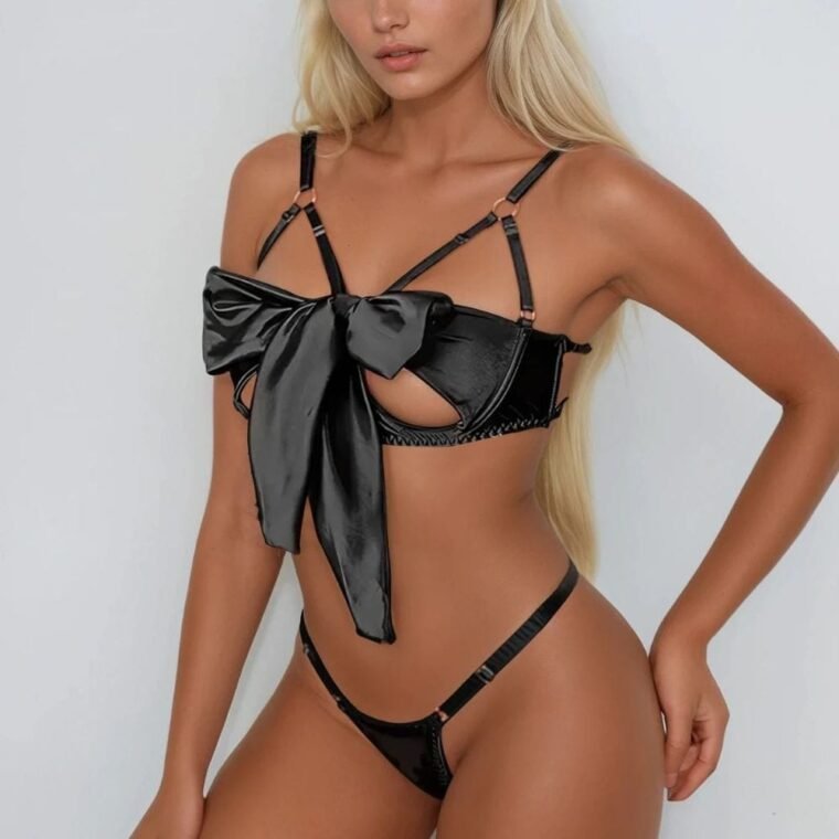 YesX YX883 Bow Bra Set