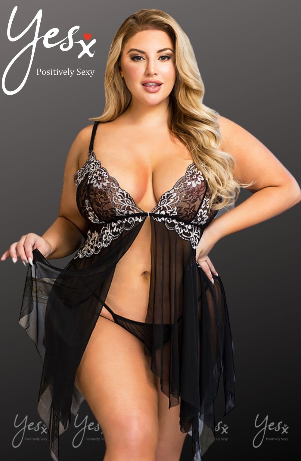 YesX YX836 Babydoll Set - Image 10